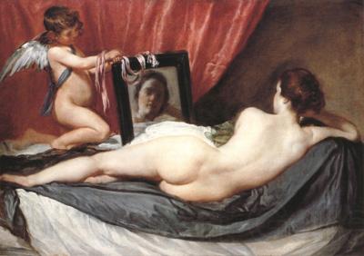 Diego Velazquez Venus a son miroir (df02) Spain oil painting art